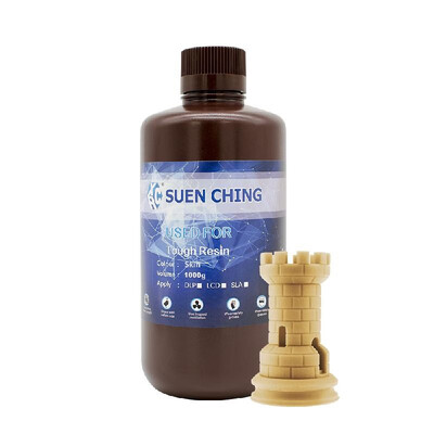 

Low-odor Tough Resin Material 3D Printing Rapid Resin Material for UV Curing LCD 3D Pinters for Anycubic Photon Anet Sparkmarker