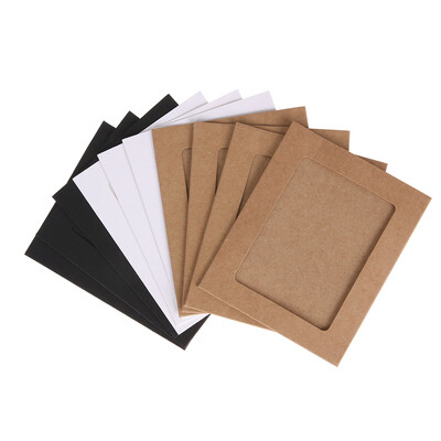 

10pcs 4 inch Wall Hanging Photo Paper Frame Picture Display Modern Art Home