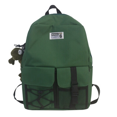 

Cool-man large-capacity double-shoulder bag womens Korean high school high-school high-style Korean backpack cool&cool