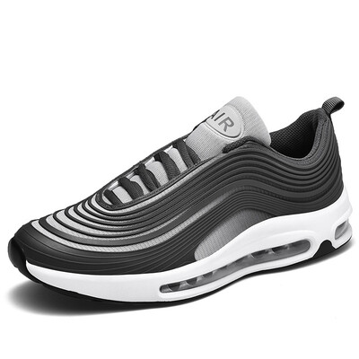 

Cross-border large size sneakers air cushion running shoes mens breathable increased casual small white shoes max student sports shoes