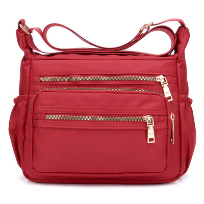 

The lady canvas of the cloth bag obliquely carries the nylon bag of the middle-aged lady bag&the mother of the lady bag obliqu