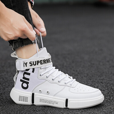 

Mens shoes ins old shoes hip hop shoes tide men high shoes mens shoes tide shoes