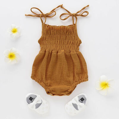 

Infant Baby Kids Girl Jumpsuit Romper Bodysuit Cotton Summer Clothes Outfits