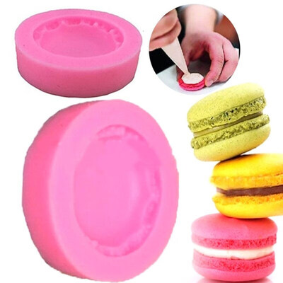 

3D Macaron Silicone Mold Fondant Cake Polymer Clay Chocolate Decoration DIY Tool