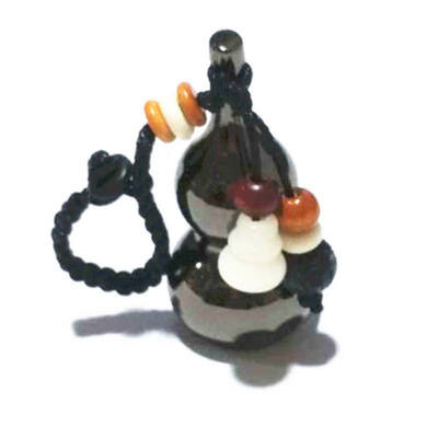 

Chinese Traditional Good Luck Gourd Keychain Mini Keyring Lucky Pendant Car Keys Ornaments