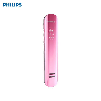

PHILIPS VTR5200 Digital Voice Recorder 8GB USB PCM Audio Sound Recorder Dictaphone MP3 Player Voice-Activated FM Radio for Lectu