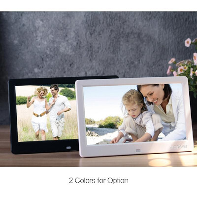 

Andoer 10" Wide Screen HD LED Digital Picture Frame Digital Album High Resolution 1280600 Electronic Photo Frame with Remote Cont