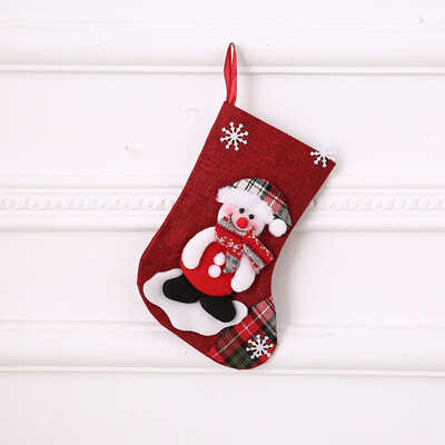 

Tailored Christmas Stockings Socks Santa Claus Candy Gift Bag Xmas Hanging Decor