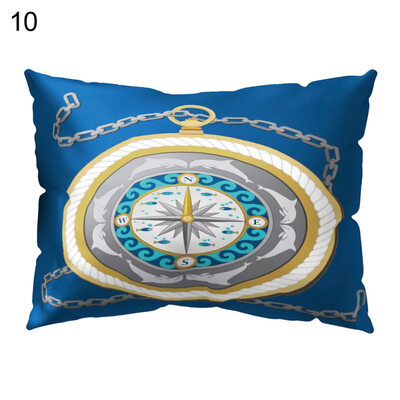 

Circle Dot Octopus Pillow Case Cushion Cover Sofa Bed Car Cafe Office Decoration