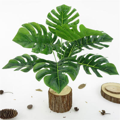 

1Pc Monstera Office Home Artificial Plant High Simulation Fake Foliage Leaf