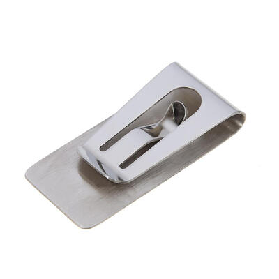 

Stainless Steel Metal Money Clips Card Cash Wallet Pocket Clamp Holder