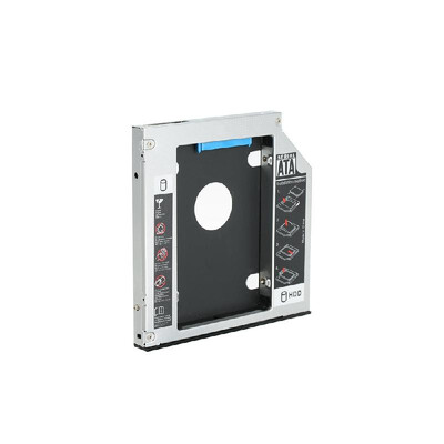 

Hard Drive Caddy Tray SATA 2nd HDD SSD Caddy Case for 127mm Universal CDDVD-ROM