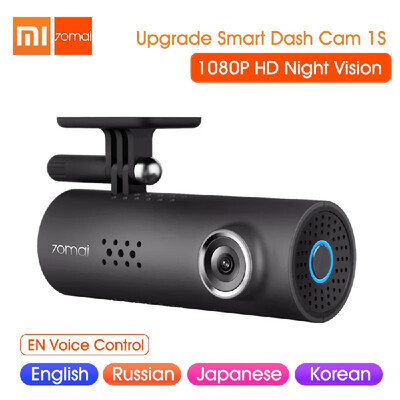 

Global Version Xiaomi 70mai Smart Dash Cam 1S Car DVR 1080P HDNight Vision Voice Control WiFi Car Camera Smart Parking Monitor Car