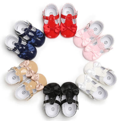

USA Kids Baby Girl Shoes Bow Sandals Toddler Infant Child Sandle Soft Crib Boots