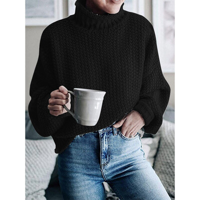 

Gobestart Womens Off The Shoulder Sweater Casual Knitted Loose Long Sleeve Pullover
