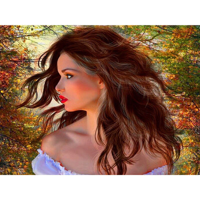 

Diamond Painting Full Square New Arrival Girls New Diamond Embroidery Lady Diamond Mosaic Sale Pictures With Rhinestones