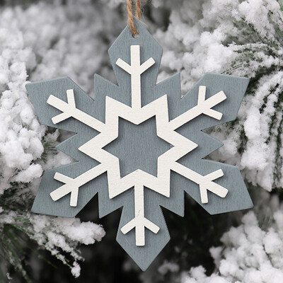 

Christmas Tree Pendants Hanging Wooden Christmas Decoration Home Party Decor