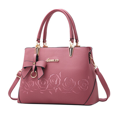 

2019 Elegant Shoulder Bag Women Designer Luxury Handbags Women Bags Plum Bow Sweet Messenger Crossbody Bag For Women T30