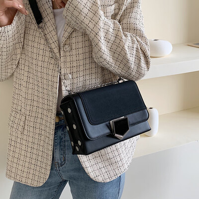 

Advanced sense bag female bag 2019 new fashion chain shoulder bag summer small fresh wild ins messenger bag