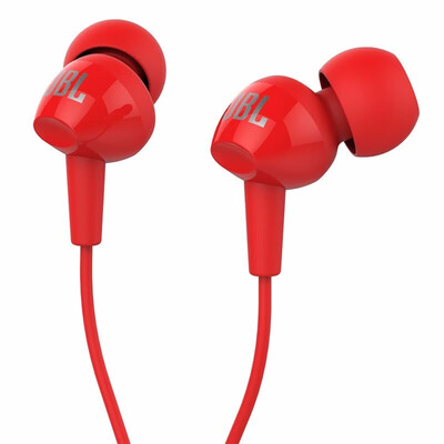 

JBL C100SI Ultra Light Ear Earphone Headset IOS Apple Android Universal Headset Game Headset