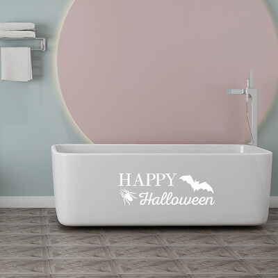 

Toponeto Happy Halloween Bat Wall Stickers Halloween Home Decor Wall Stickers