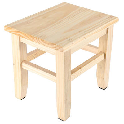 

Greensen Multipurpose Solid Wood Square Stool Household Kids Low Height Wooden Stool Solid Wood Stool Wooden Square Stool