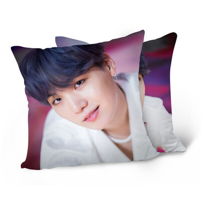 

Kpop BTS Bangtan Boys New Album Pillow Case Soft Double sided Pillow Cover