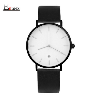 

Enmex simple design elegant temperament watches stereo simple ladies temperament watches