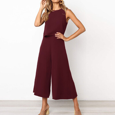 

Starmoon Women Summer O Neck Zipper Short Sleeve Rompers Jumpsuit Playsuit