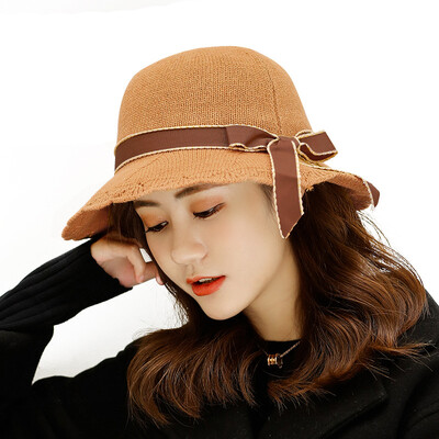 

Korean version of the new knitted fisherman hat in autumn&winter