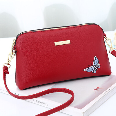 

Special offer new womens bag fashion butterfly clutch bag multi-layer pocket mobile phone purse shoulder slung bag