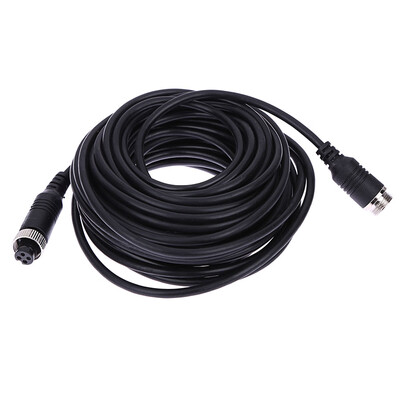 

10M Male to Female 4 Pin Video Power Extension Cable Cord for Auto Car Bus