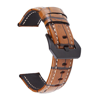 

Men Watch Band Strap Vintage Style Pin Buckled Genuine Leather Wristwatch Bands Replacement Accessories Watches Accessories