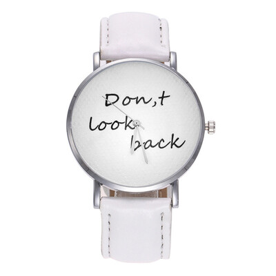 

The Current Popular Factor Dicaihong Dont Look back Letter Watch Kol Saati Montre Femme Zegarki Damskie Reloj De Mujer