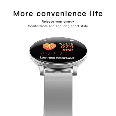 

W8 Waterproof Color Screen Bluetooth Smart Watch Sport Heart Rate Health Mo