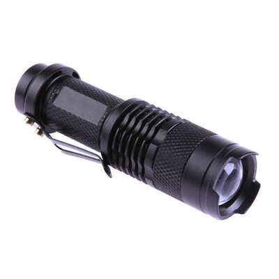 

1500LM Portable Mini LED Outdoor Flashlight Torch Pocket Zoomable Light