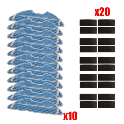 

For Conga 1290 1390 Sweeper 10Cleaning Rags 20Magic Sticker Replacement Set