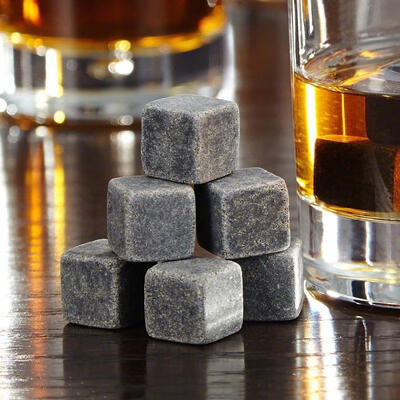 

Wine Ice Cube Accessories Wine Whisky Ice Stones Drinks Cooler Cubes Beer Whiskey Rocks Granite