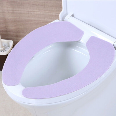 

〖Follure〗Soft Warm Toilet Seat Cover Lid Pad Bathroom Cold Loo WC Removable Washable