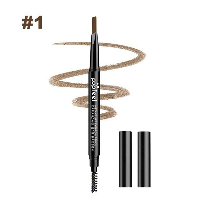 

Popfeel Eyebrow Pencil Double-end Automatic Waterproof Long Lasting Eyebrow Pencils Eye Brow Pen