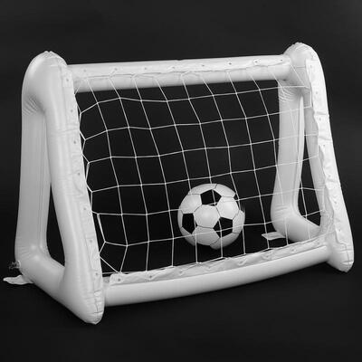 

Greensen Children Indoor Outdoor Inflatable Soccer Game Shooting Practice Goal Net Toys Set Kids