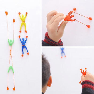 

1Pcs Fun Flexible Climb Men Sticky Wall Climbing Flip Spiderman Children Toys