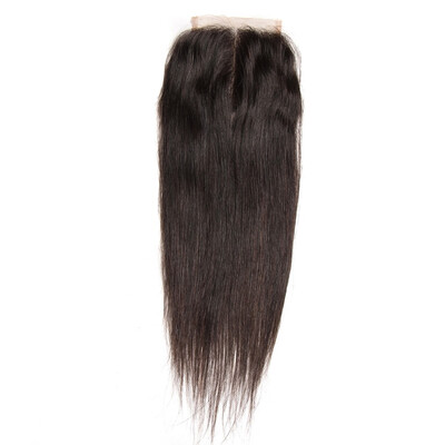 

UNice 8A Brazilian Straight Virgin Hair Lace Closure Middle part