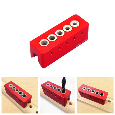 

〖Follure〗Woodworking Angle Drill Guide Doweling Jig Carpentry Straight Hole Locator New