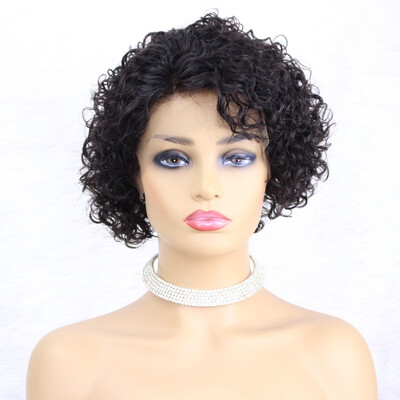 

lace front short hair