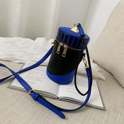 

Advanced sense of foreign style womens bag 2019 new Mori mini bucket bag simple texture bag shoulder bag Messenger bag