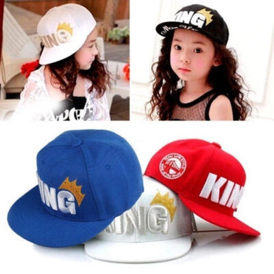 

Fashion Baseball Cap Boys Girls Kids Baby Summer SunHat Cotton Beanie