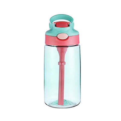 

Gobestart Flip Led Straw Water Drink Bottle Sport Hydration Cycling Hiking Camping Tritan