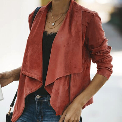 

Roseonmyhand Womens Fashion Long Sleeve Autumn Winter Short Top Jacket Outwear