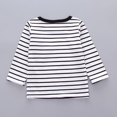 

Toddler Baby Kids Boys Outfits Hooded PulloversStripe T-shirtPants Clothes Set